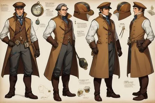 trenchcoats,trenchcoat,overcoats,greatcoat,deerstalker,inspector,greatcoats,layton,bryologist,fieldsmen,edwardians,scamander,blucher,overcoat,tailcoat,deerskin,detectives,steampunk,peacoats,arquebusiers,Unique,Design,Character Design