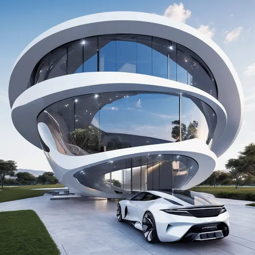 futuristic architecture,mclaren automotive,futuristic car,futuristic art museum,modern architecture,modern house,luxury property,concept car,personal luxury car,car showroom,koenigsegg agera r,underground garage,automotive exterior,futuristic,luxury home,smart house,luxury cars,luxury real estate,automotive design,contemporary,Conceptual Art,Sci-Fi,Sci-Fi 10