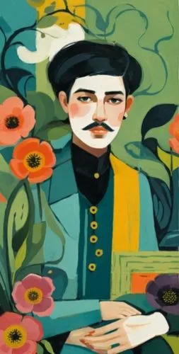 fornasetti,persian poet,proust,sessue,diaghilev,maupassant,puccini,shchukin,iranian nowruz,grasset,qajar,vintage illustration,radbourn,nijinsky,bloomsday,coffee tea illustration,escoffier,ilustrado,fe