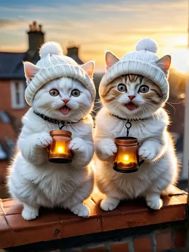 snowcats,oktoberfest cats,carolers,carol singers,cat lovers,copycatting,two cats,catterns,candlelit,romantic night,candlelight,cute cat,candlelights,candleholders,vintage cats,angel lanterns,warm and cozy,candle light,warmers,cute animals,Photography,General,Natural