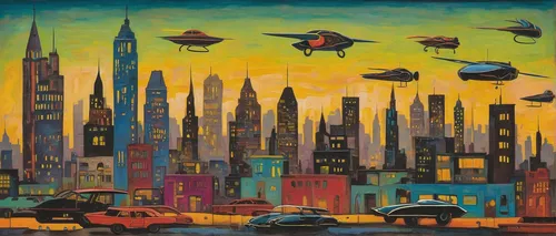 airships,ufos,zeppelins,sky city,ufo intercept,city cities,alien invasion,ufo,metropolis,artificial fly,cities,flying seeds,airship,city skyline,beetles,flying saucer,cityscape,fantasy city,compans-cafarelli,flying objects,Art,Artistic Painting,Artistic Painting 47