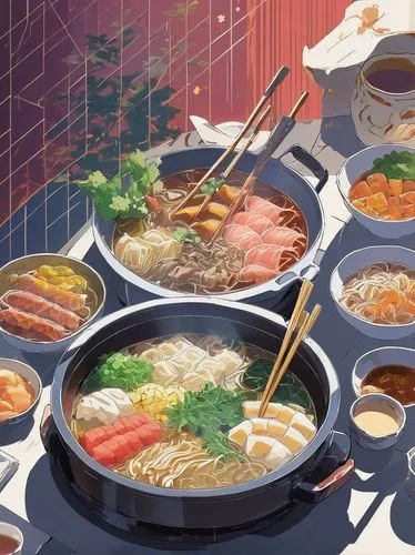 //hotpot.ai/art-generator",hotpot,korean cuisine,korean food,shabu,bibimbap,jjigae,sukiyaki,nabe,japanese food,beef hotpot,japanese cuisine,noodle bowl,feast noodles,japanese meal,donburi,asian cuisin