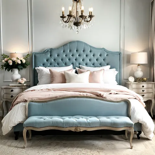 daybed,bedstead,headboard,bedchamber,blue pillow,bedspreads,daybeds,headboards,bedspread,mazarine blue,bed linen,bedding,bed,tufted,chambre,upholsterers,soft furniture,coverlet,furnishing,gustavian