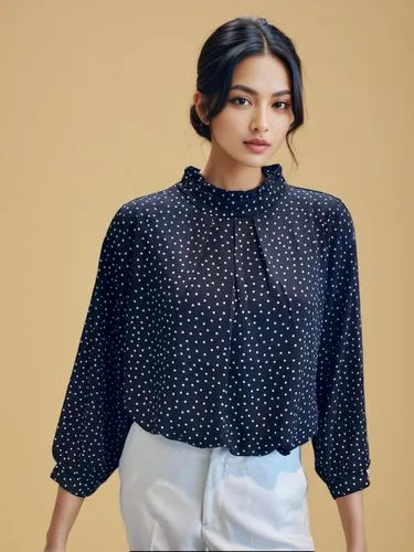 tirunal,sonam,shanina,tahiliani,kriti,menswear for women,tamini,pragathi,manohara,rukmini,neerja,deepika,charnvirakul,khadi,kurti,blouse,malalas,brahmani,polka dots,rajakumari,Female,West Asians,Bow-shaped Hair,Pure Color,Light Pink