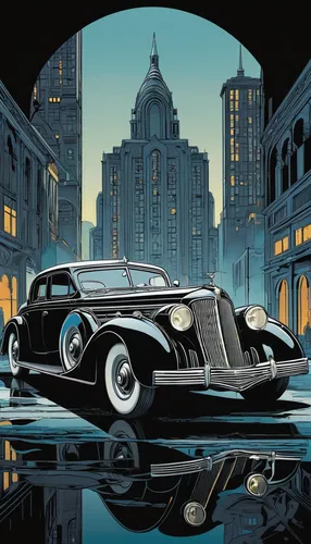 cadillac de ville series,chrysler airflow,rolls-royce silver dawn,rolls-royce silver cloud,bugatti royale,cadillac sixty special,hispano-suiza h6,lincoln continental mark v,rolls-royce phantom i,lincoln continental,rolls-royce phantom vi,bmw 501,bentley s2,facel vega facel ii,jaguar mark 1,1935 chrysler imperial model c-2,buick eight,jaguar c-type,ss jaguar 100,rolls-royce phantom v,Illustration,Black and White,Black and White 19