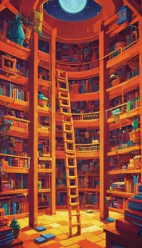 bookshelves,bookbuilding,bookcase,bookcases,bookshelf,library,bookstore,libraries,book store,bibliotheque,book wallpaper,book wall,bibliotheca,librorum,miniaturist,study room,bookworms,librarians,reading room,sci fiction illustration,Illustration,Retro,Retro 18