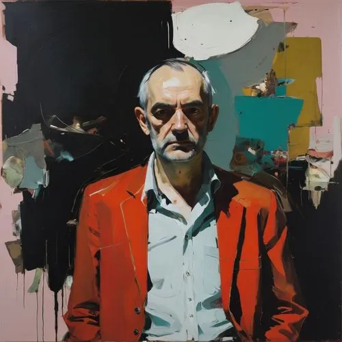 unamuno,kippenberger,maiorescu,serebrennikov,brassens,fischl,jasinski,jaafari,colescott,soleimani,schnauss,parajanov,tenenbaum,ezola,abdellatif,levinthal,parviz,lazaridis,sorrentino,zubizarreta,Conceptual Art,Oil color,Oil Color 01