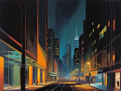 mcquarrie,city scape,cityscapes,cityscape,city highway,cybercity,city at night,city lights,citylights,metropolis,evening city,mcquade,cybertown,street lights,night scene,cityzen,schuiten,black city,schuitema,streetlights,Art,Artistic Painting,Artistic Painting 41