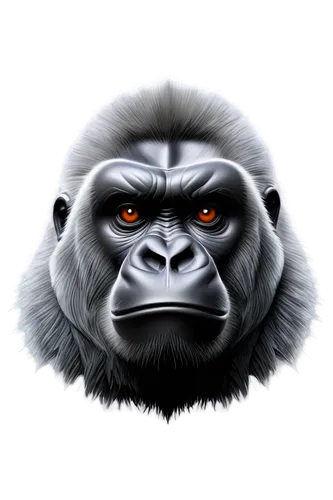 gorilla,silverback,primate,ape,chimp,baboon,kong,chimpanzee,king kong,great apes,gibbon 5,monkey,the monkey,primates,siamang,orangutan,cougnou,common chimpanzee,bonobo,animal icons,Illustration,American Style,American Style 14