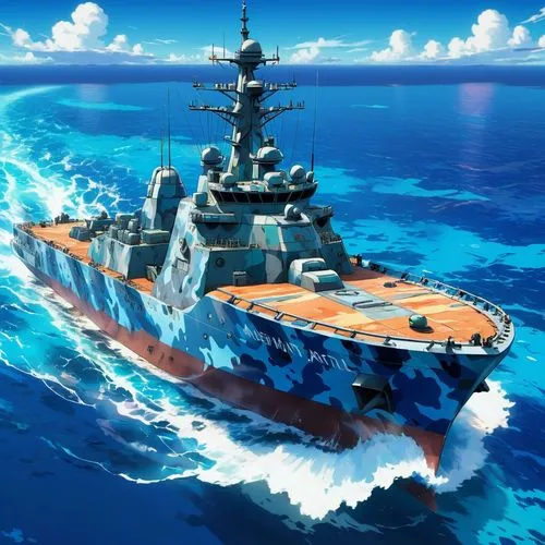 jmsdf,mutsu,yamato,akizuki,uss,fujima,battlecruiser,warships,hausser,releasespublications,leberecht,battleships,minehunters,battleship,warship,mogami,hmas,battlecruisers,kaga,hms,Illustration,Japanese style,Japanese Style 03