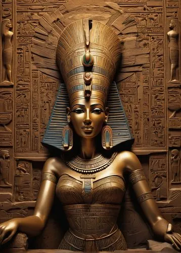 neferhotep,tutankhamun,nefertiti,tutankhamen,hathor,nefertari,Illustration,Realistic Fantasy,Realistic Fantasy 06