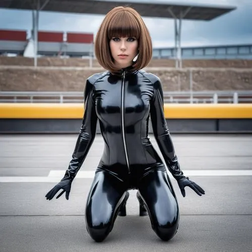 catsuit,black widow,leathers,catsuits,rubber doll,motoko,latex,sprint woman,alita,elastigirl,selina,gantz,black cat,spectre,inhumans,fembot,photo session in bodysuit,tron,bobsledder,catwoman,Photography,General,Realistic