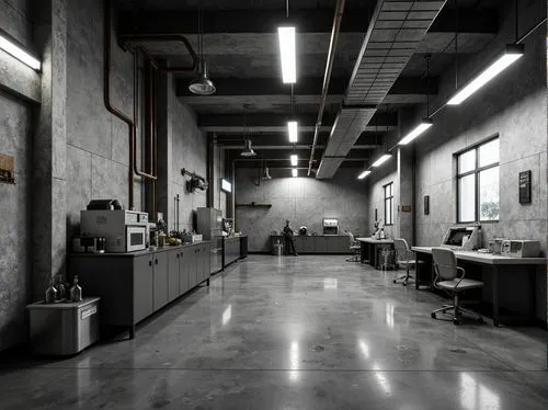 taproom,laboratories,darkroom,workbenches,laboratory,empty factory,sfpc,brewhouse,lab,chemical laboratory,darkrooms,chefs kitchen,factory hall,workrooms,metalworks,mailroom,officina,microbrewery,beamline,workroom