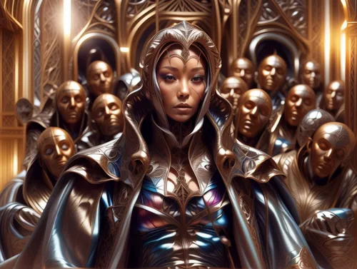 sci fiction illustration,queen cage,sorceress,dark elf,goddess of justice,priestess,the enchantress,seven sorrows,scarlet witch,fantasy portrait,jaya,heroic fantasy,emperor,fantasy art,fantasy woman,cg artwork,the throne,mirror of souls,the collector,twelve apostle