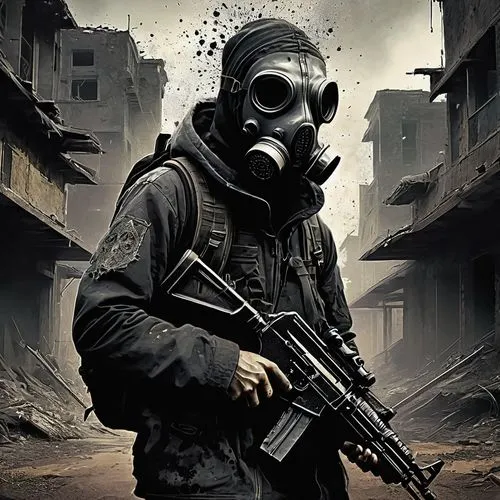 chernovol,cbrn,respirator,gas mask,smoke background,ventilation mask,pollution mask,postapocalyptic,respirators,cbrne,syriam,spetsnaz,opcw,chernogorneft,counterterrorist,ezzor,eod,bsaa,chernorechye,decontaminated,Conceptual Art,Sci-Fi,Sci-Fi 25