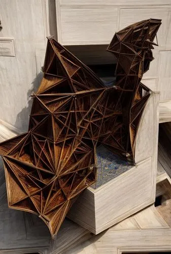 wooden cubes,origami,wood art,end table,honeycomb structure,the laser cuts,wooden bowtie,napkin holder,wooden toy,wooden shelf,made of wood,metatron's cube,woodwork,wood structure,building honeycomb,w