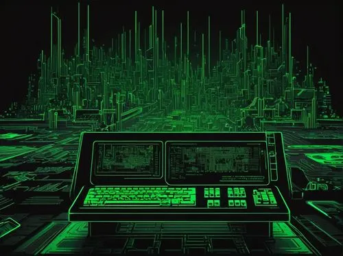 cyberspace,patrol,cyber,circuit board,computer art,cybernetics,cyberpunk,computer graphics,circuitry,cyber crime,computer tomography,computer room,sci fi,synthesizers,green wallpaper,sci - fi,sci-fi,scifi,matrix,laser code,Illustration,Realistic Fantasy,Realistic Fantasy 05