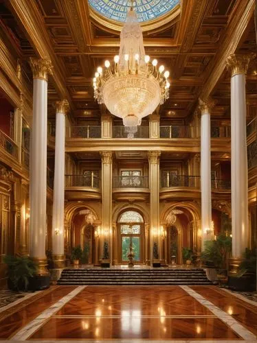 emirates palace hotel,hall of nations,statehouse,ballroom,royal interior,lobby,entrance hall,lubyanka,crown palace,mikhailovsky,palace of the parliament,europe palace,foyer,rashtrapati,marble palace,kempinski,statehouses,palladianism,federal palace,cochere,Illustration,Realistic Fantasy,Realistic Fantasy 08