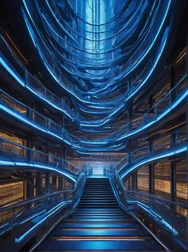 spaceship interior,ufo interior,accelerator,escalators,cern,escalator,sulaco,levator,tevatron,supercomputer,descent,hyperspace,futuristic architecture,conduits,elevators,vertigo,neutrino,vortex,wartsila,neutrinos,Photography,Black and white photography,Black and White Photography 12