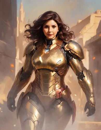 superwasp,female warrior,wonderwoman,kittani,titanis,vidya,Digital Art,Impressionism