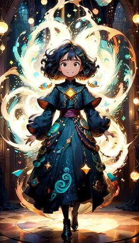 alibaba,mulan,summoner,umiuchiwa,fire artist,wuchang,cg artwork,fantasia,fire background,flame spirit,monsoon banner,dragon li,yi sun sin,celestial chrysanthemum,nori,mage,guilinggao,mukimono,dancing flames,firedancer,Anime,Anime,Cartoon