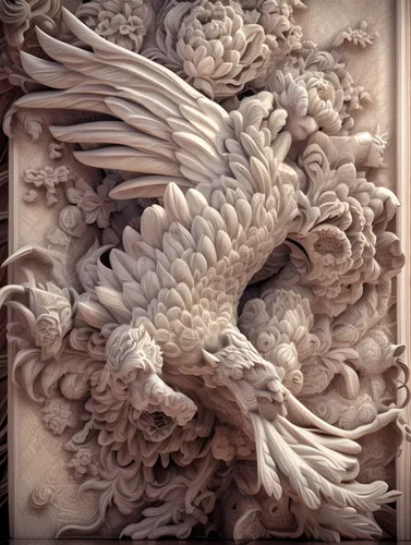 mouldings,chinese dragon,wood carving,stone carving,architectural detail,carved wood,mandelbulb,baroque angel,entablature,decorative element,chinese art,ornamental bird,chinese architecture,summer pal