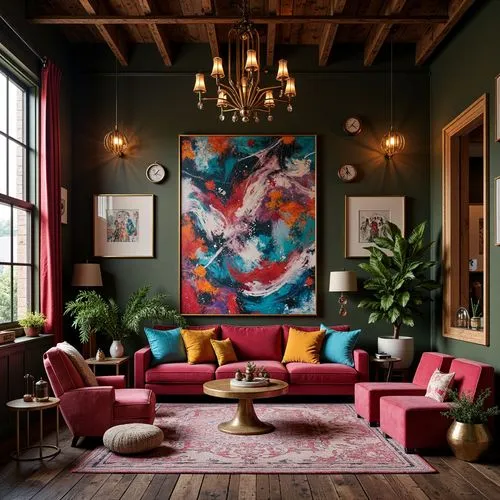 bohemian art,contemporary decor,sitting room,modern decor,interior decor,interior design,living room,apartment lounge,loft,livingroom,boho art style,great room,decor,boho art,maximalism,gournay,fromental,interior decoration,opulently,chaise lounge