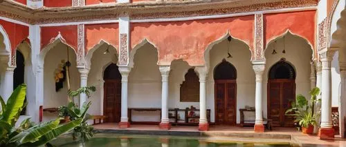 nawalgarh,rajbari,bada bagh,shekhawati,inside courtyard,bikaner,haveli,water palace,vrindavan,durbar,rajmahal,quasr al-kharana,chhatra,imambara,gurudwara,marrakech,anantara,courtyard,qutub,mehdiabad,Conceptual Art,Oil color,Oil Color 24