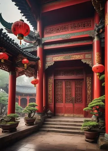 asian architecture,wudang,hengdian,hanhwa,sanshui,buddhist temple,shuozhou,jingshan,hall of supreme harmony,pengshui,qingcheng,qibao,tujia,zhaozhou,dacheng,hanging temple,chaozhou,kangxi,xishui,xiangshan,Conceptual Art,Fantasy,Fantasy 14