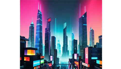 cybercity,colorful city,cityscape,futuristic landscape,metropolis,cybertown,synth,fantasy city,digitalism,cyberpunk,cyberscene,microdistrict,neon arrows,cityzen,mobile video game vector background,skyscrapers,abstract retro,wavevector,hypermodern,polara,Unique,Paper Cuts,Paper Cuts 07