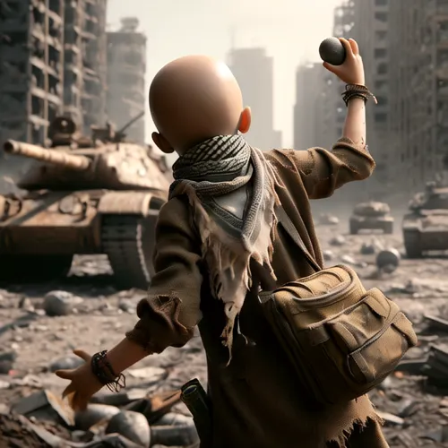 post apocalyptic,pubg mascot,dystopian,action-adventure game,war correspondent,fallout4,wasteland,destroyed city,children of war,lost in war,cairo,rubble,the cairo,game art,post-apocalypse,apocalyptic