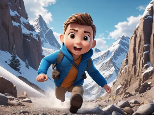 animated cartoon,the spirit of the mountains,mountain guide,cute cartoon character,mountain fink,mountaineer,character animation,animator,up,cute cartoon image,mountain boots,digital compositing,animation,mountain climbing,alpine climbing,animated,lumberjack,mountain climber,mountain rescue,mountain spirit,Unique,3D,3D Character