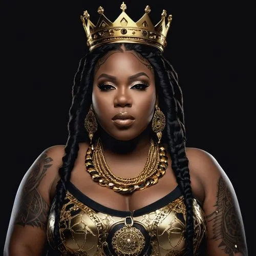 shawnna,queen bee,ibibio,queen,black queen,trina,queenship,shaniqua,letoya,chrisette,khia,shekhinah,moesha,ashanti,gold crown,empress,maraj,queeny,crowned,shekinah,Photography,General,Realistic