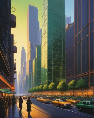 cybercity,metropolis,cityscape,cybertown,mcquarrie,futuristic landscape,cityzen,business district,evening city,megalopolis,ciudad,skyscrapers,microdistrict,ciudades,megacorporation,megacorporations,cities,urbanworld,futuristic,futurists,Conceptual Art,Sci-Fi,Sci-Fi 15