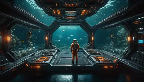 aquanaut,undersea,aquarium,underwater background,deep sea,ocean floor,under the water,atlantis,aquatic,aquaman,under the sea,under sea,the bottom of the sea,submersible,nautilus,sci - fi,sci-fi,aquariums,aqua studio,scuba,Photography,General,Sci-Fi