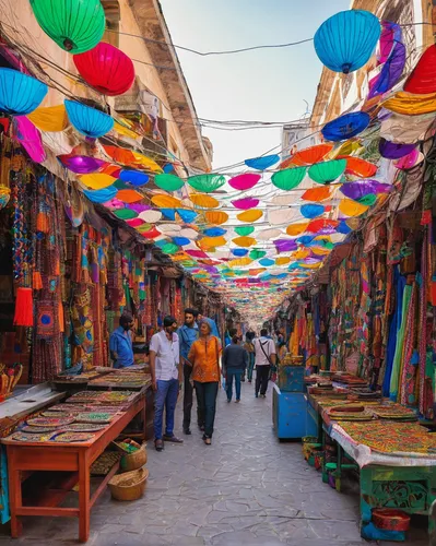 morocco lanterns,souq,grand bazaar,souk,morocco,marrakesh,nizwa souq,jaisalmer,essaouira,spice souk,colorful bunting,colorful city,marrakech,jaipur,damascus,riad,amed,gözleme,marketplace,izmir,Illustration,Abstract Fantasy,Abstract Fantasy 08