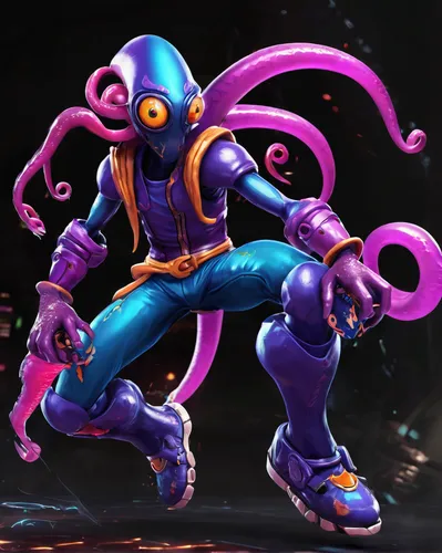 ophiuchus,skordalia,calamari,artistic roller skating,skeleltt,sigma,tentacles,ora,fun octopus,electro,zunzuncito,octopus,cuthulu,buchardkai,wall,purple rizantém,monsoon banner,sea devil,revoltech,jester,Conceptual Art,Fantasy,Fantasy 26