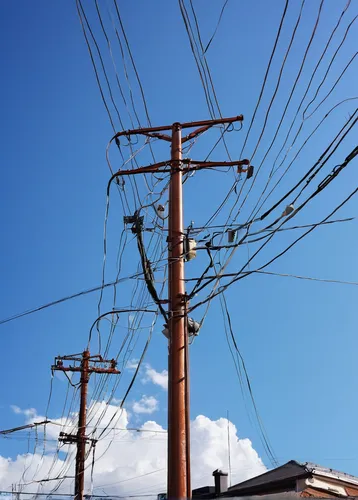 electricity pylon,electrical lines,overhead power line,high voltage pylon,high voltage wires,electrical wires,electricity pylons,power pole,electrical grid,powerlines,telephone pole,power line,electric cable,electrical supply,electrical energy,electrical network,telephone poles,power lines,electricity,public utility,Illustration,Abstract Fantasy,Abstract Fantasy 01