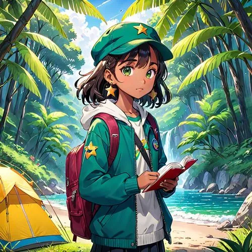 kaban,emara,hajime,takagaki,himawari,palmtrees,bullata,summer background,fubuki,echizen,ghibli,kizaki,yazaki,palmtop,yanmei,komiyama,megumi,safari,neotropical,araruama,Anime,Anime,Traditional