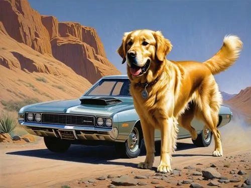 bloodhound,tretchikoff,dog illustration,wagoneer,brown dog,paykan,Conceptual Art,Sci-Fi,Sci-Fi 16