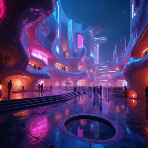 futuristic art museum,futuristic landscape,3d fantasy,sky space concept,imagineers,imagineering,imaginationland,emp,fantasy city,imagineer,ice castle,fantasy world,wonderlands,innoventions,spaceport,attraction theme,graecorum,dreamlands,sensorium,3d render,Photography,General,Realistic