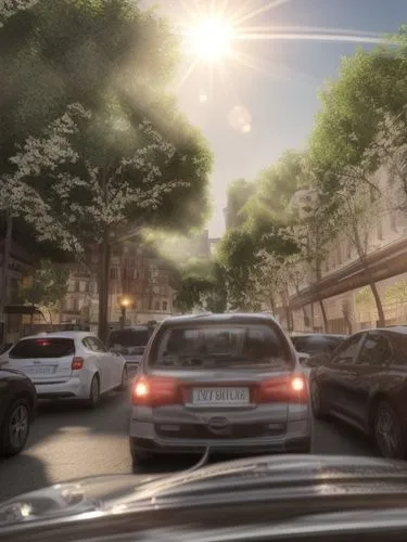 the boulevard arjaan,3d rendering,tram road,boulevard,3d rendered,render,rendering,city highway,street view,khobar,avenue,tree-lined avenue,digital compositing,street scene,tehran,champ de mars,st-den