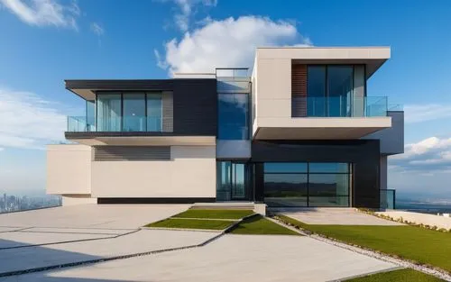 cube house,modern architecture,modern house,cubic house,dunes house,glass facade,Photography,General,Realistic