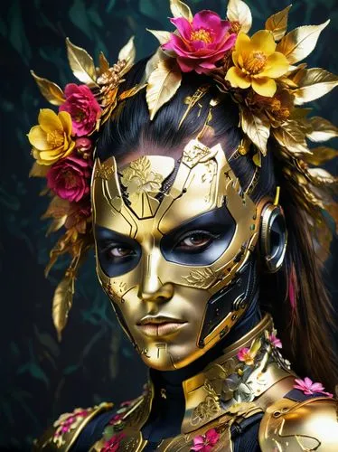 gold mask,golden mask,masquerade,venetian mask,gold flower,diwata,Photography,Artistic Photography,Artistic Photography 08