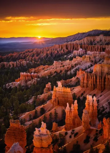 bryce canyon,hoodoos,fairyland canyon,united states national park,yellow mountains,sandstone rocks,landscapes beautiful,beautiful landscape,red cliff,arid landscape,desert landscape,desert desert landscape,mountain sunrise,cliff dwelling,flaming mountains,canyon,national park,landscape photography,wonders of the world,nature landscape,Illustration,Paper based,Paper Based 03