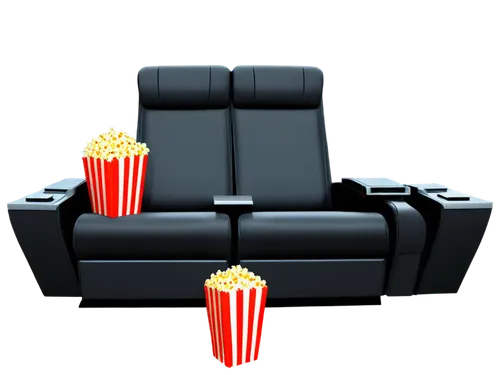 Movie theater, free sound effects, audio waves, speakers, popcorn bucket, soda cup, reclining seat, dark room, cinematic atmosphere, 3D audio, surround sound, bass vibrations, high-quality recording, 