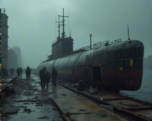 severomorsk,submarine,ship yard,drydock,norilsk,warshavsky