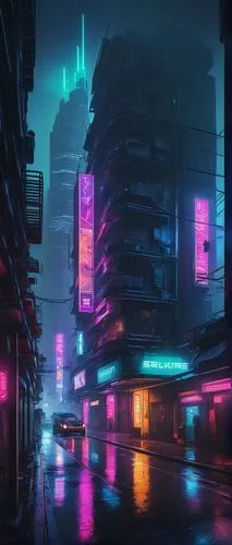 cyberpunk,cybercity,bladerunner,cityscape,cybertown,colorful city,vapor,cyberscene,shinjuku,neon arrows,synth,futuristic landscape,urban,atmospheres,neon,metropolis,futuristic,neon coffee,neons,neon ghosts,Illustration,Realistic Fantasy,Realistic Fantasy 24