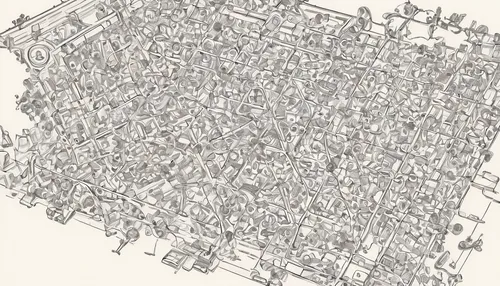 landscape plan,street map,street plan,maze,isometric,cartography,aerial landscape,woodtype,town planning,blocks of houses,large space,city blocks,houses clipart,escher village,map outline,city map,planisphere,vector pattern,line drawing,townscape,Illustration,American Style,American Style 08