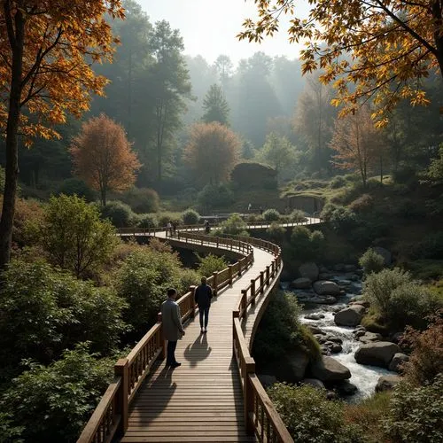 wooden bridge,alishan,scenic bridge,nantou,autumn park,hanging bridge,hiking path,hushan,autumn scenery,autumn in the park,walkway,sempervirens,kentfield,japanese garden,autumn walk,adventure bridge,autumn idyll,wudang,pathway,leshan